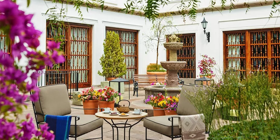 Courtyard, Palacio del Inka, A Luxury Collection Hotel, Cusco, Peru