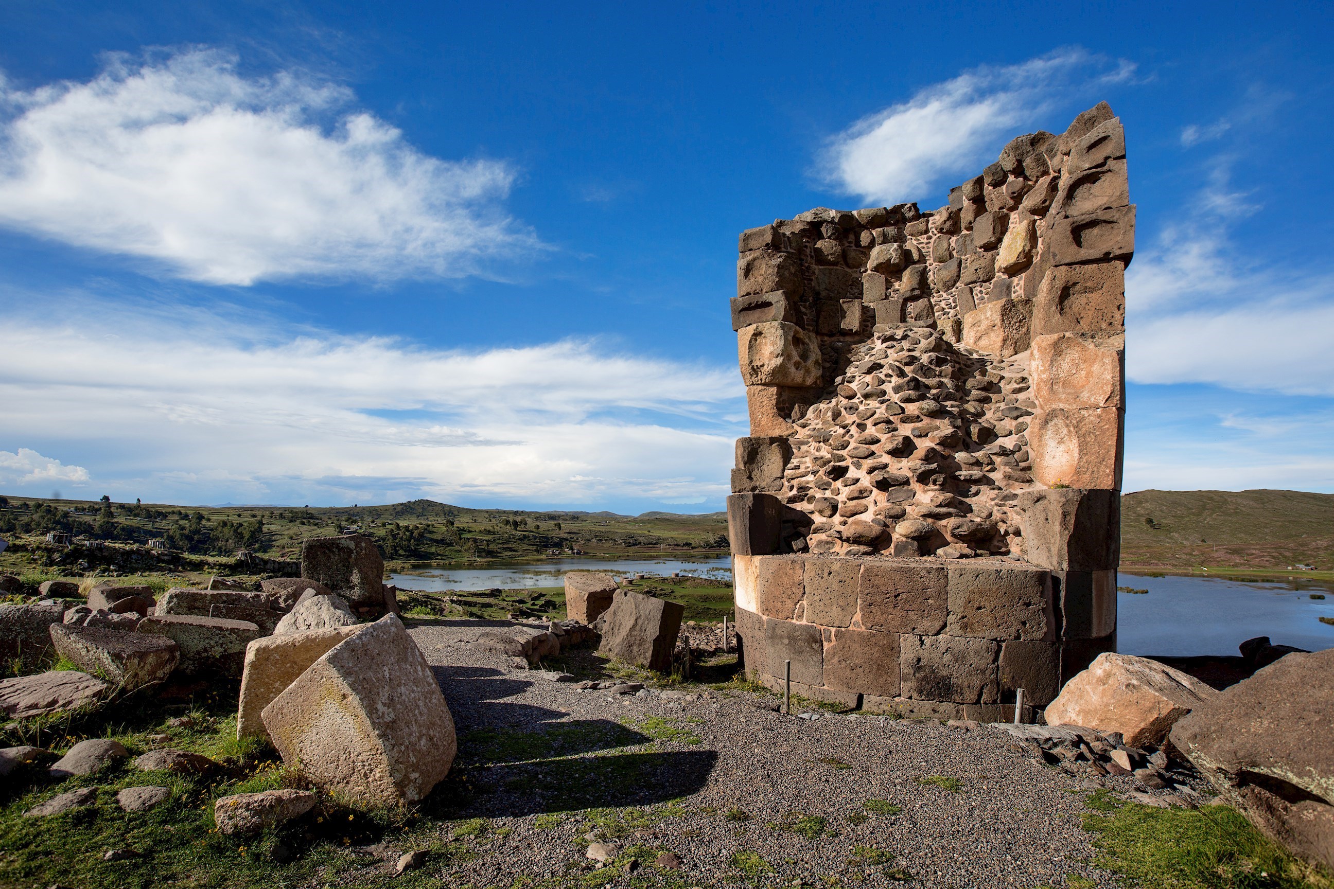 Chullpa Tomb, Lake Umayo, Puno, Peru