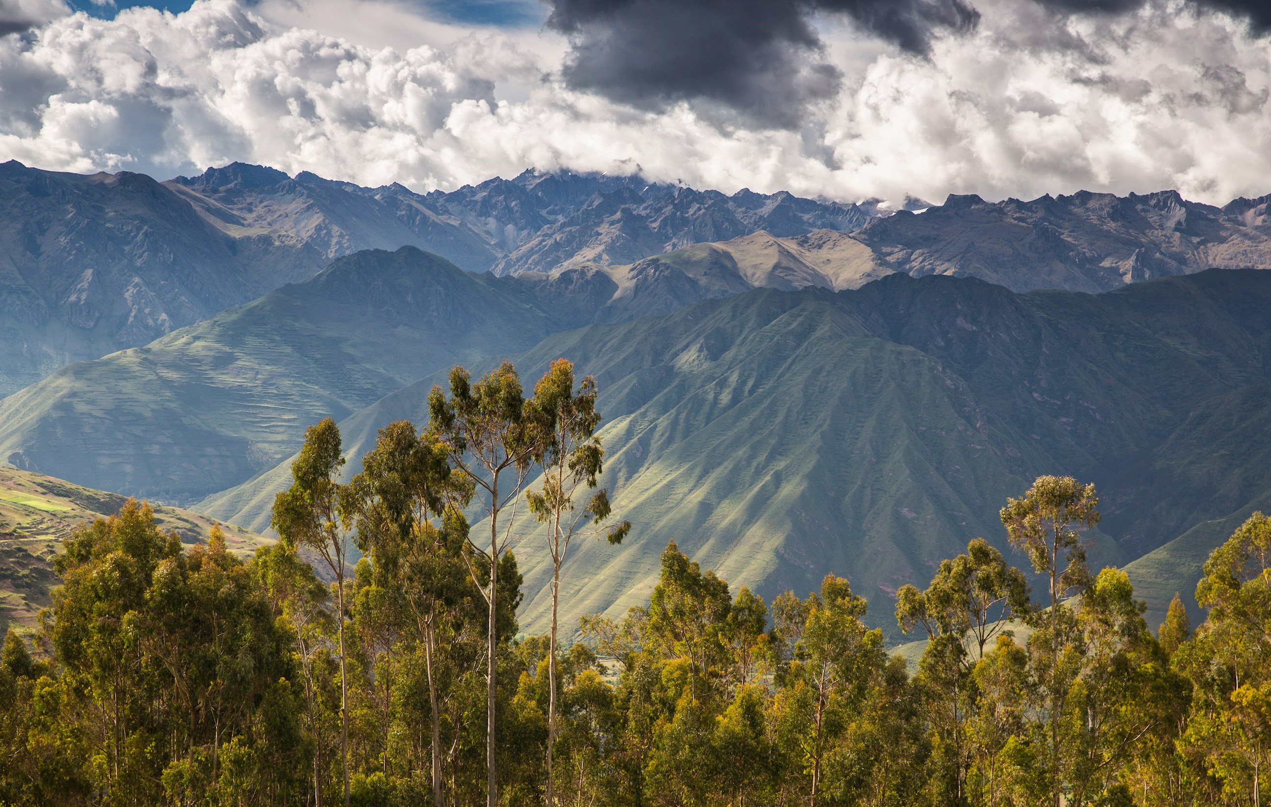 Mountains, Chinchero, Peru