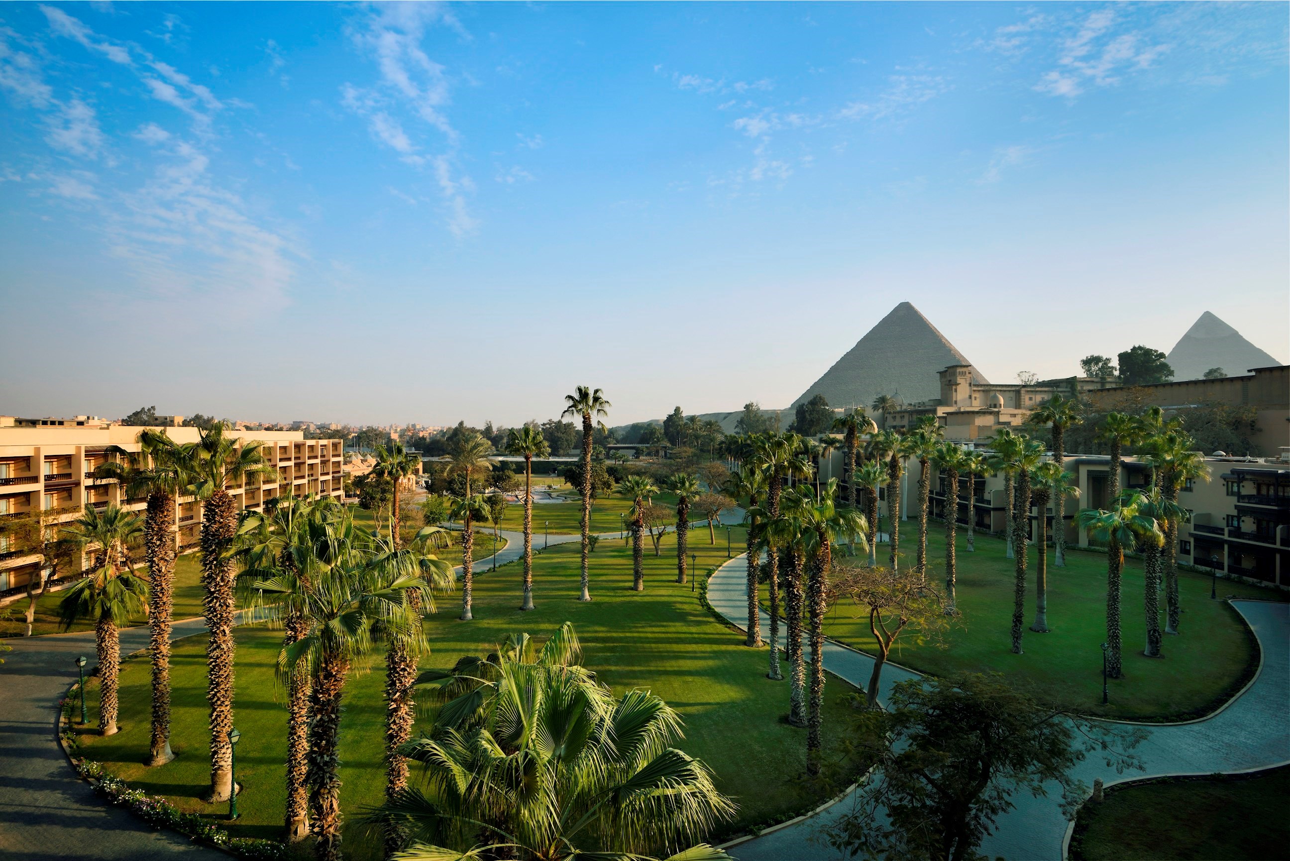 Exterior of The Marriott Mena House Cairo, Egypt