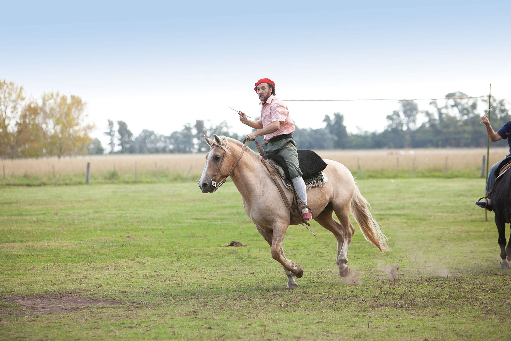 Gaucho Cowboy on Horse, Estancia, Argentina​